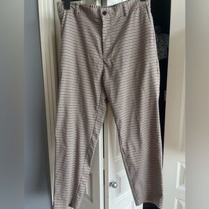 H&M Plaid pants size M slim fit